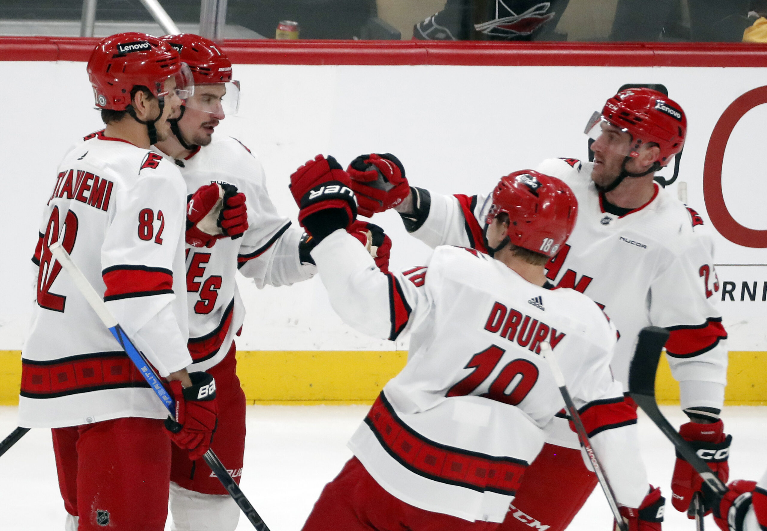 Carolina Hurricanes positions