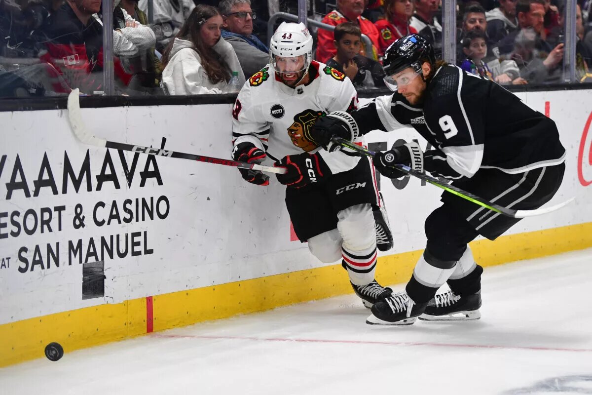 blackhawks away game record; NHL rumours