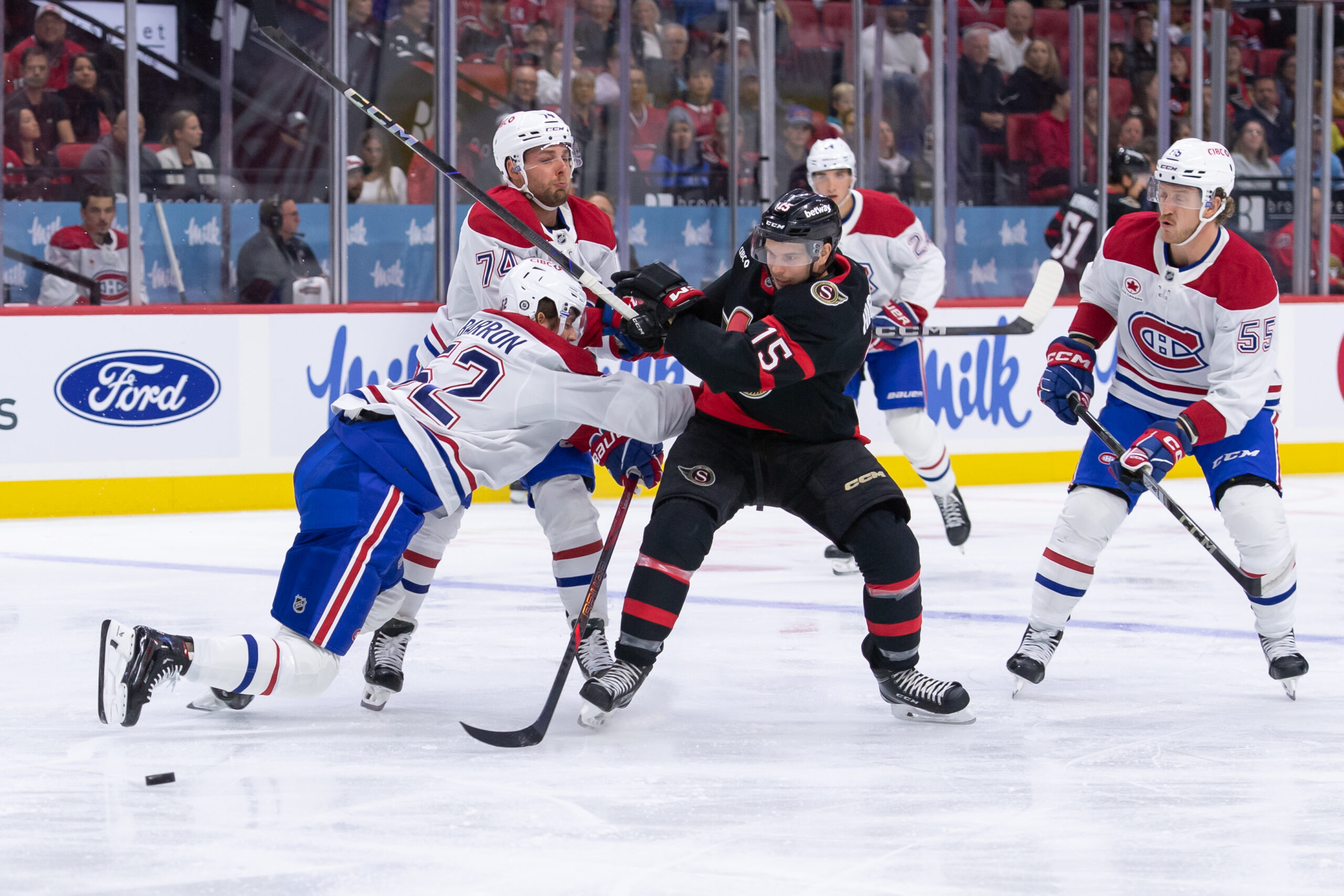 Canadiens' Justin Barron Injured by Trouba Hit During Frozen Frenzy