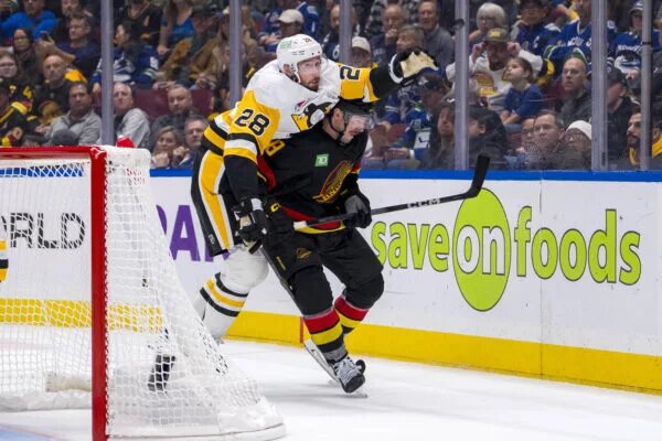 NHL Predictions: Nov. 27 Pittsburgh Penguins vs Vancouver Canucks