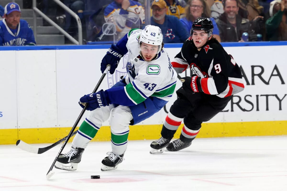 Canucks trade; Quinn Hughes 4 Nations