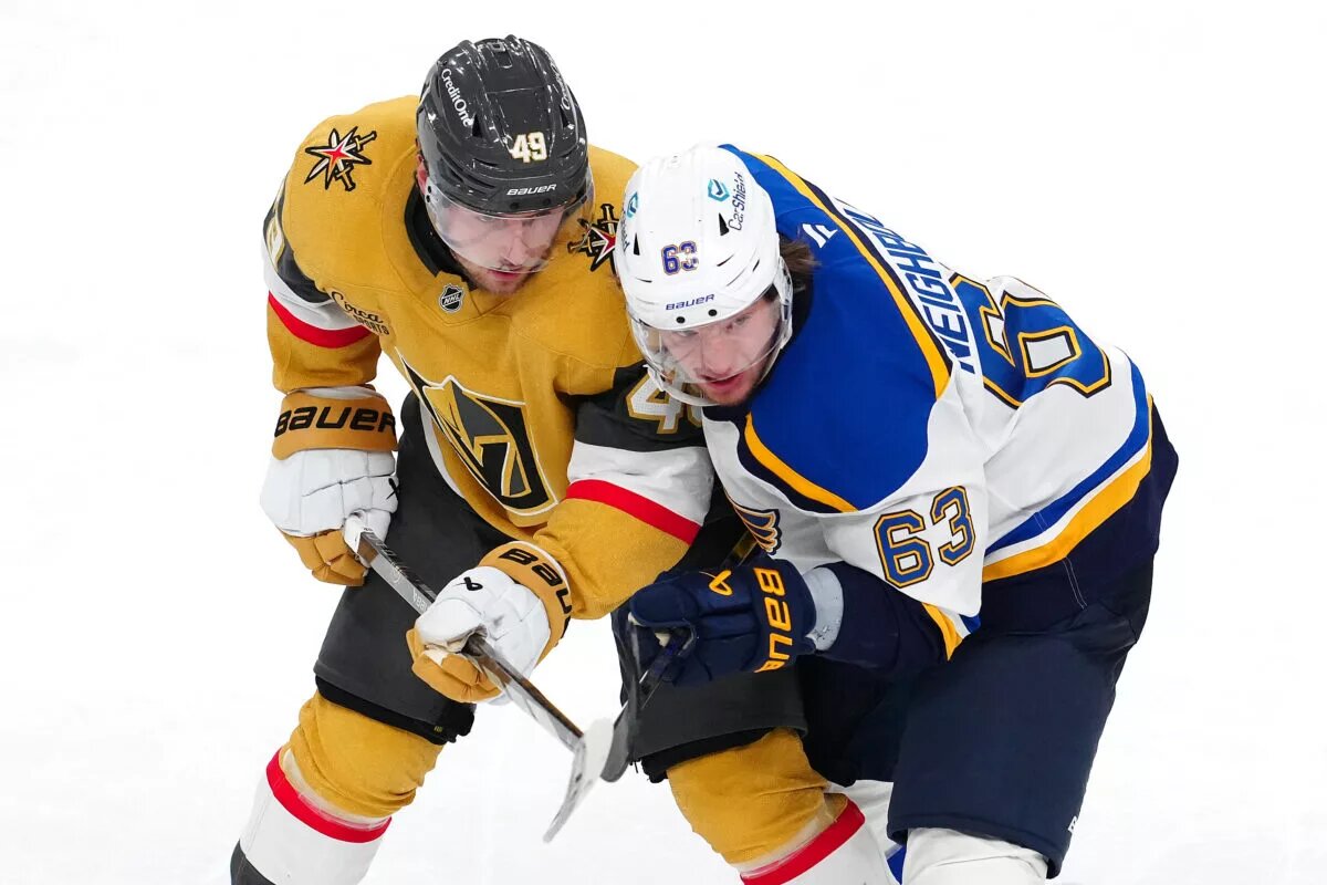 Blues, Golden Knights