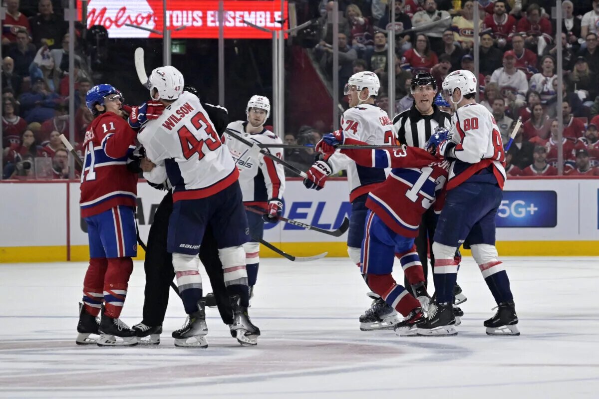 Montreal Canadiens Washington Capitals series