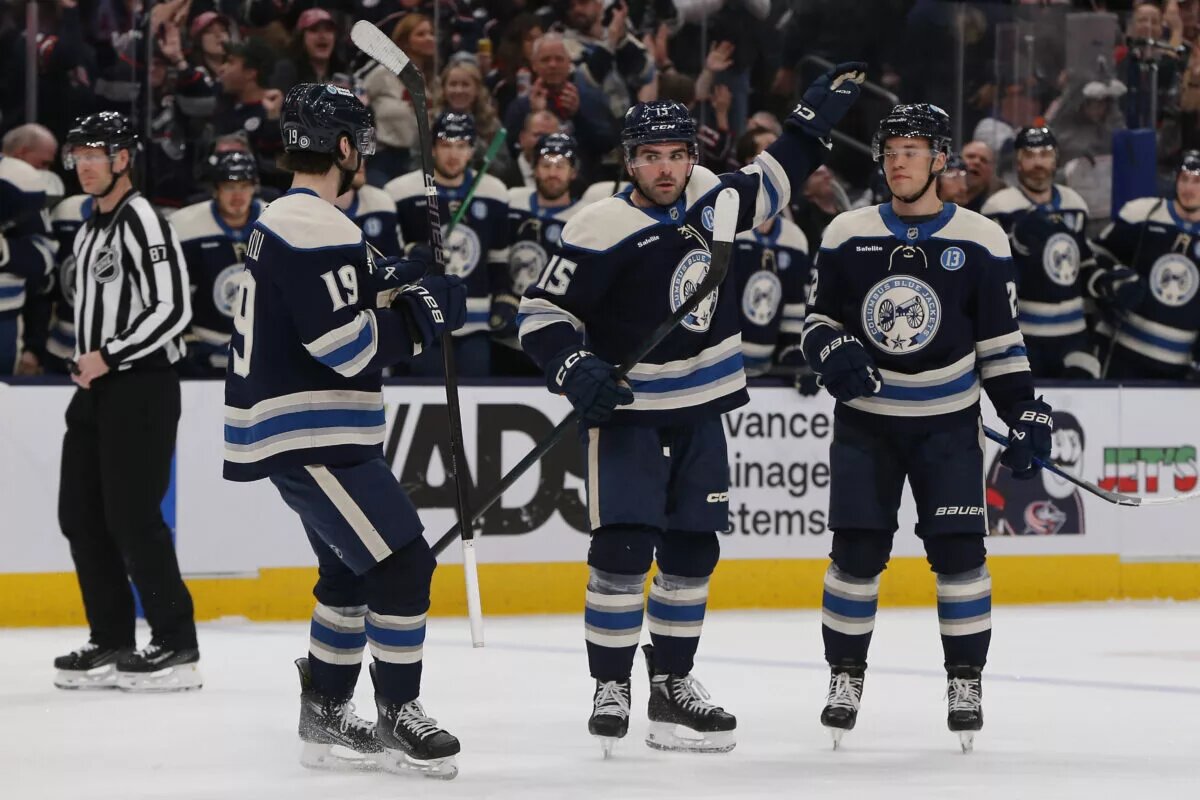 Dante Fabbro signed; 2025-26 Columbus Blue Jackets
