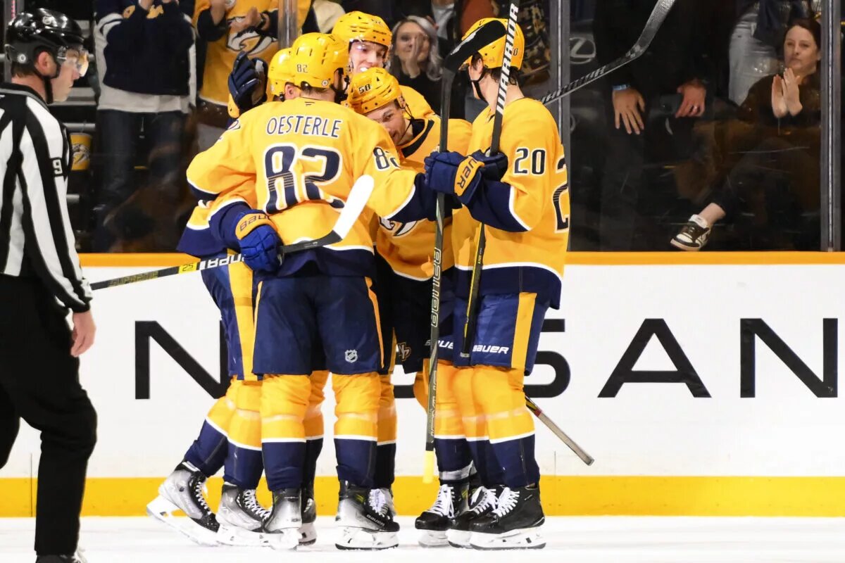 2025-26 Nashville Predators; Michael Bunting trade