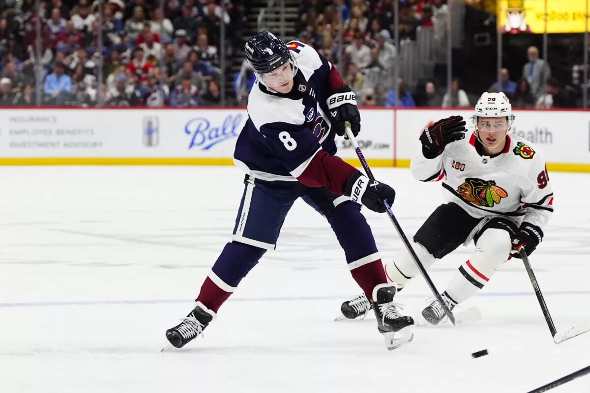 Cale Makar out
