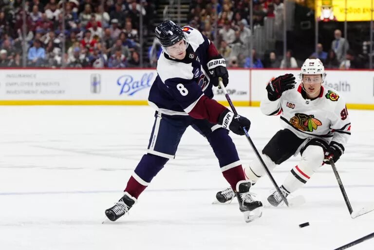 Cale Makar out