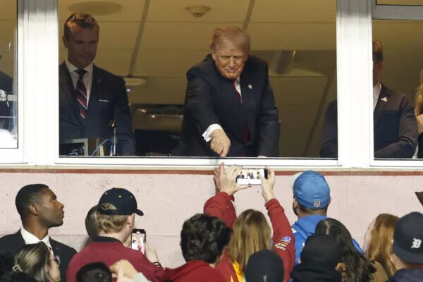 Pat McAfee Interviews President Donald J. Trump On Veteran’s Day
