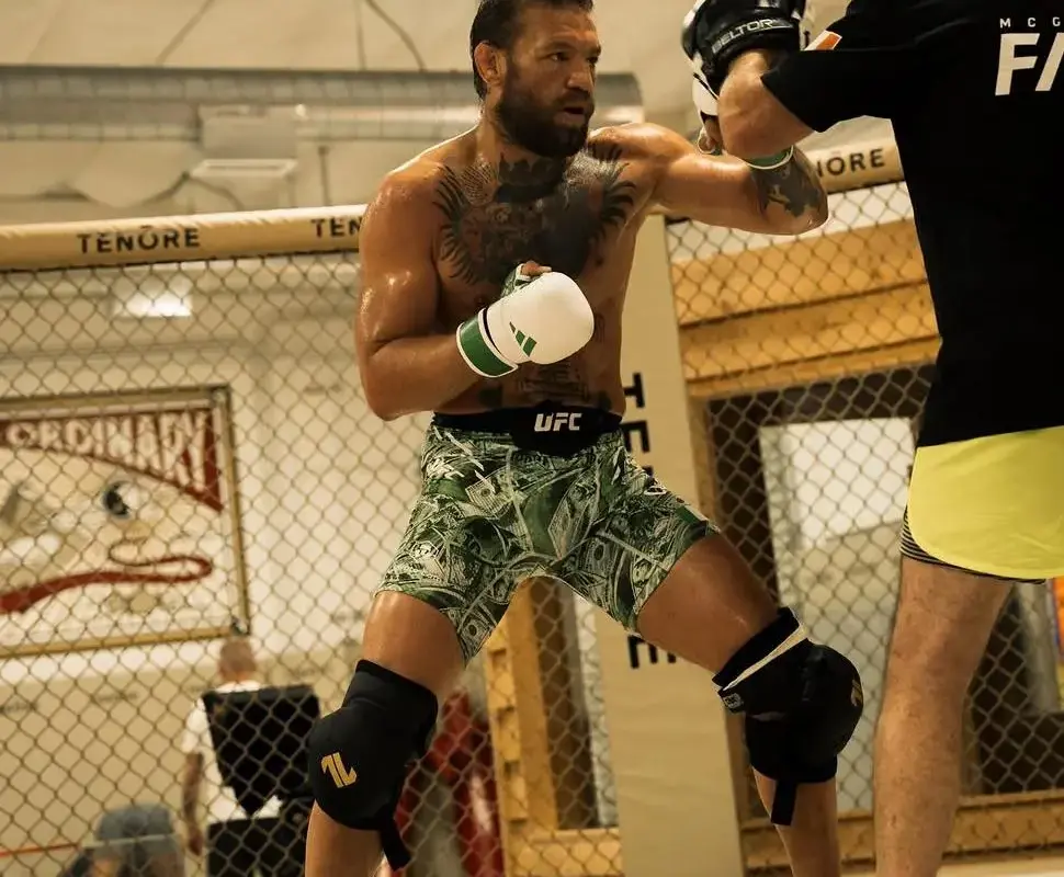 Conor McGregor in Custom Venum Shorts