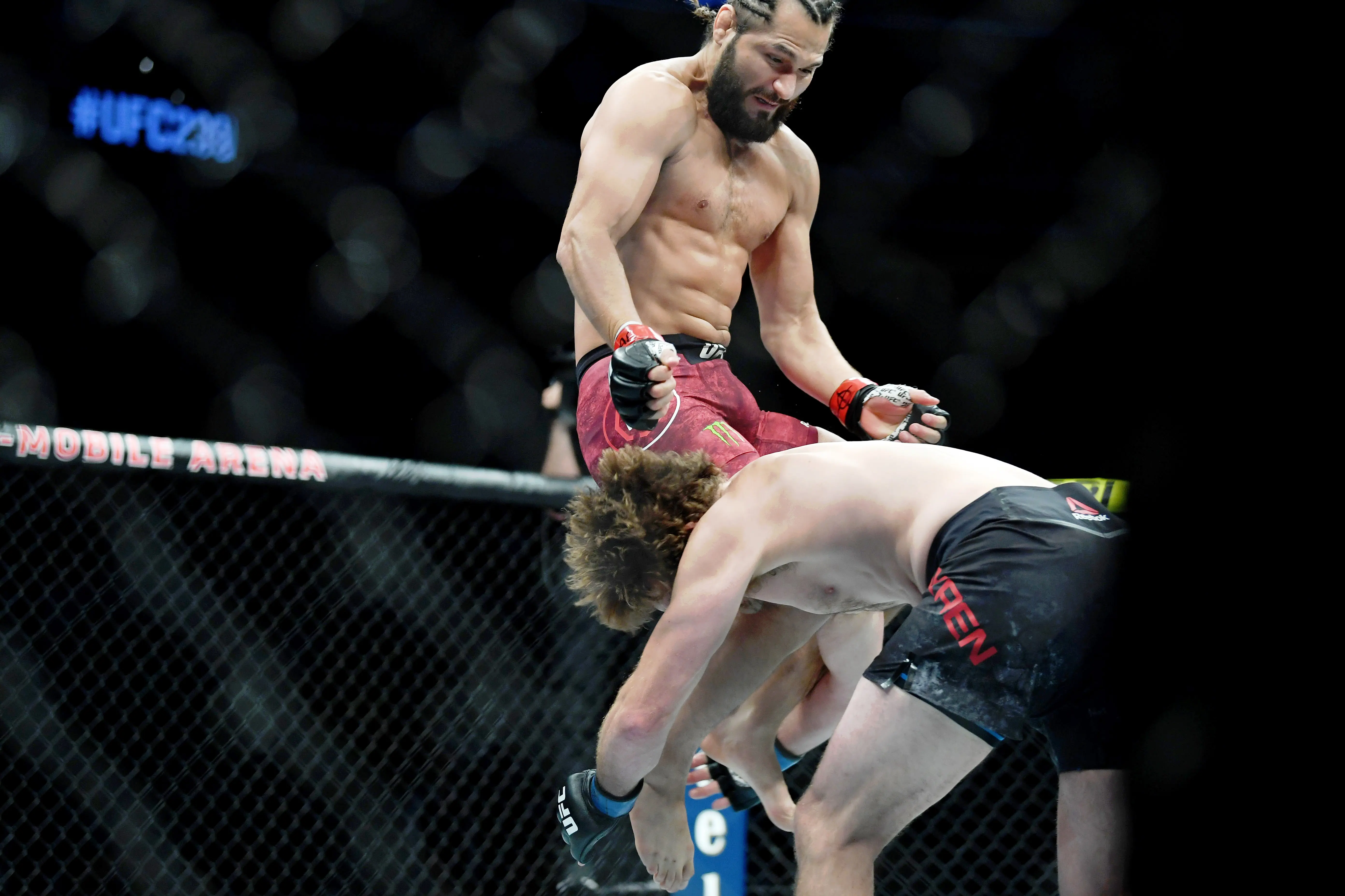 Jorge Masvidal and Ben Askren at UFC 239