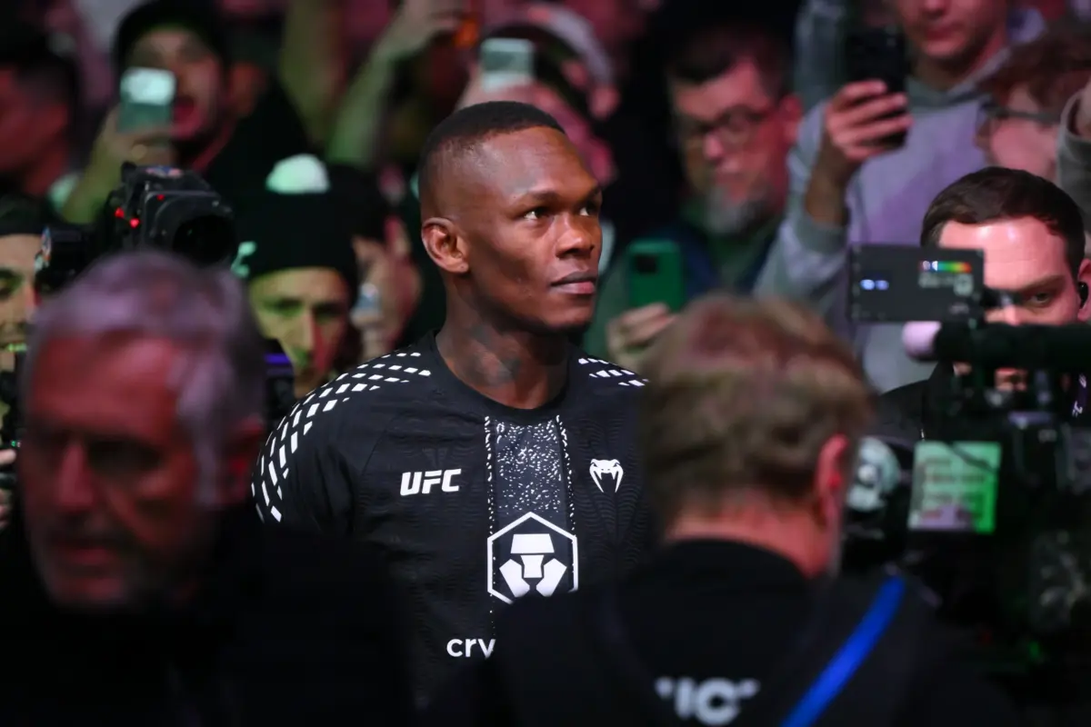 Israel Adesanya at UFC Seattle