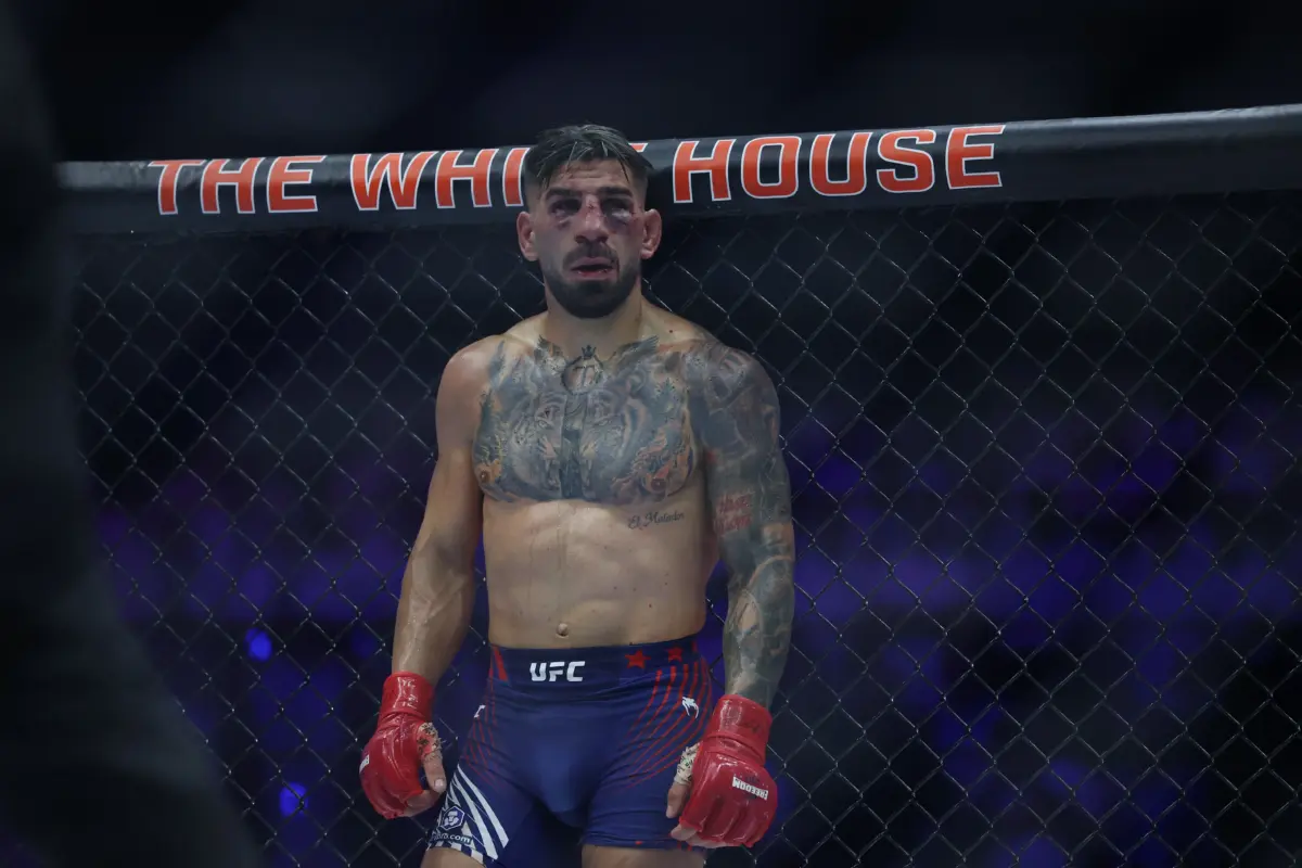 Ilia Topuria at UFC Freedom 250