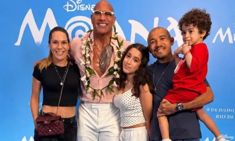 Jose Aldo and The Rock