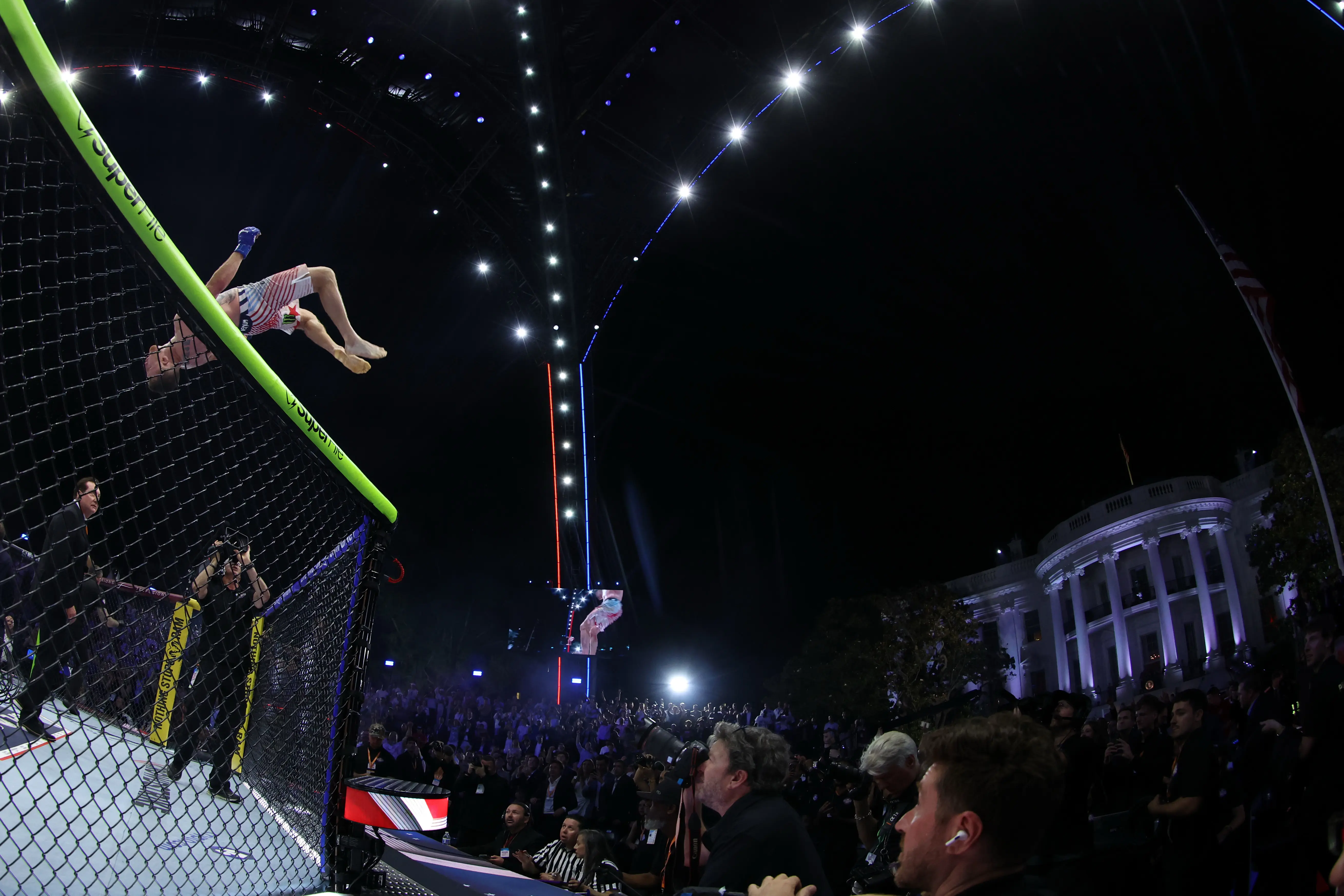 UFC Freedom 250 cageside