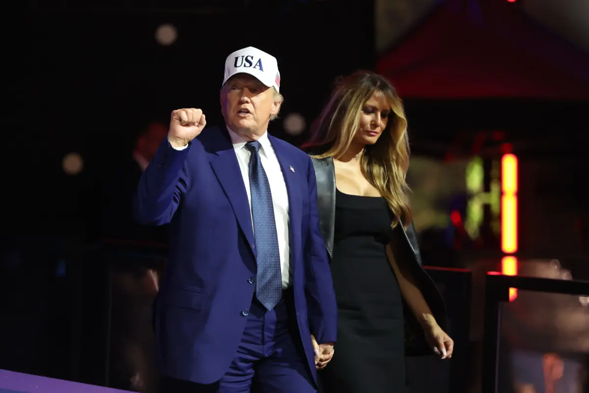 Donald Trump at UFC Freedom 250