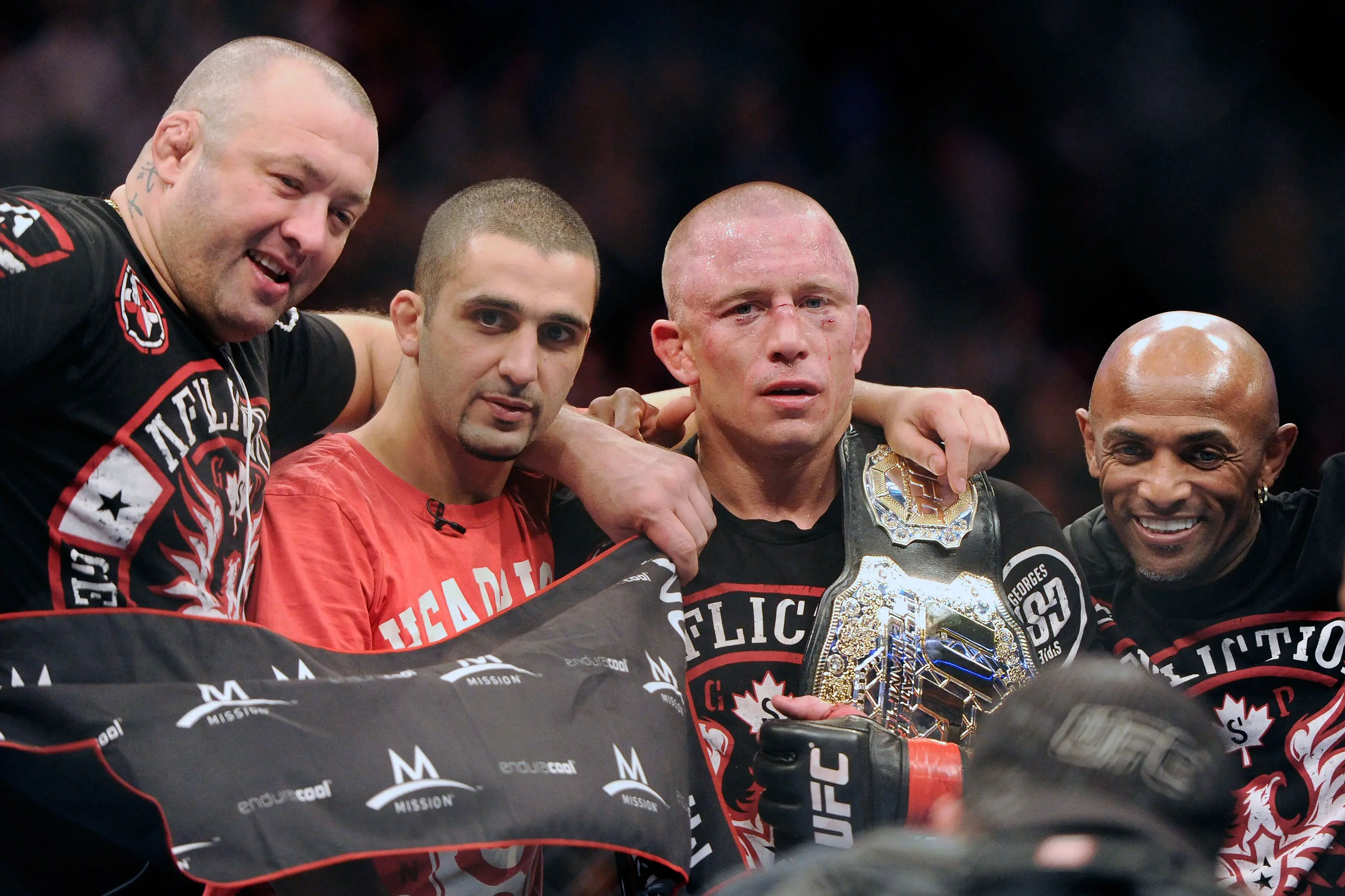 Georges St-Pierre at UFC 154