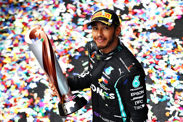 Lewis Hamilton winning seven titles