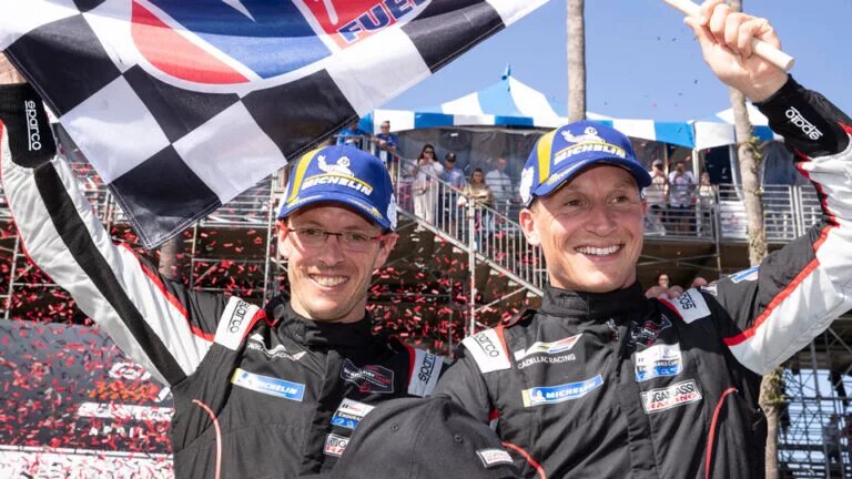 Sebastian Bourdais and Renger van der Zande