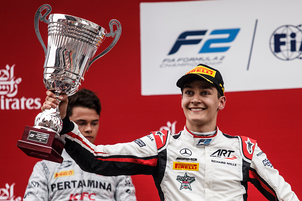 George Russell F2 Champion