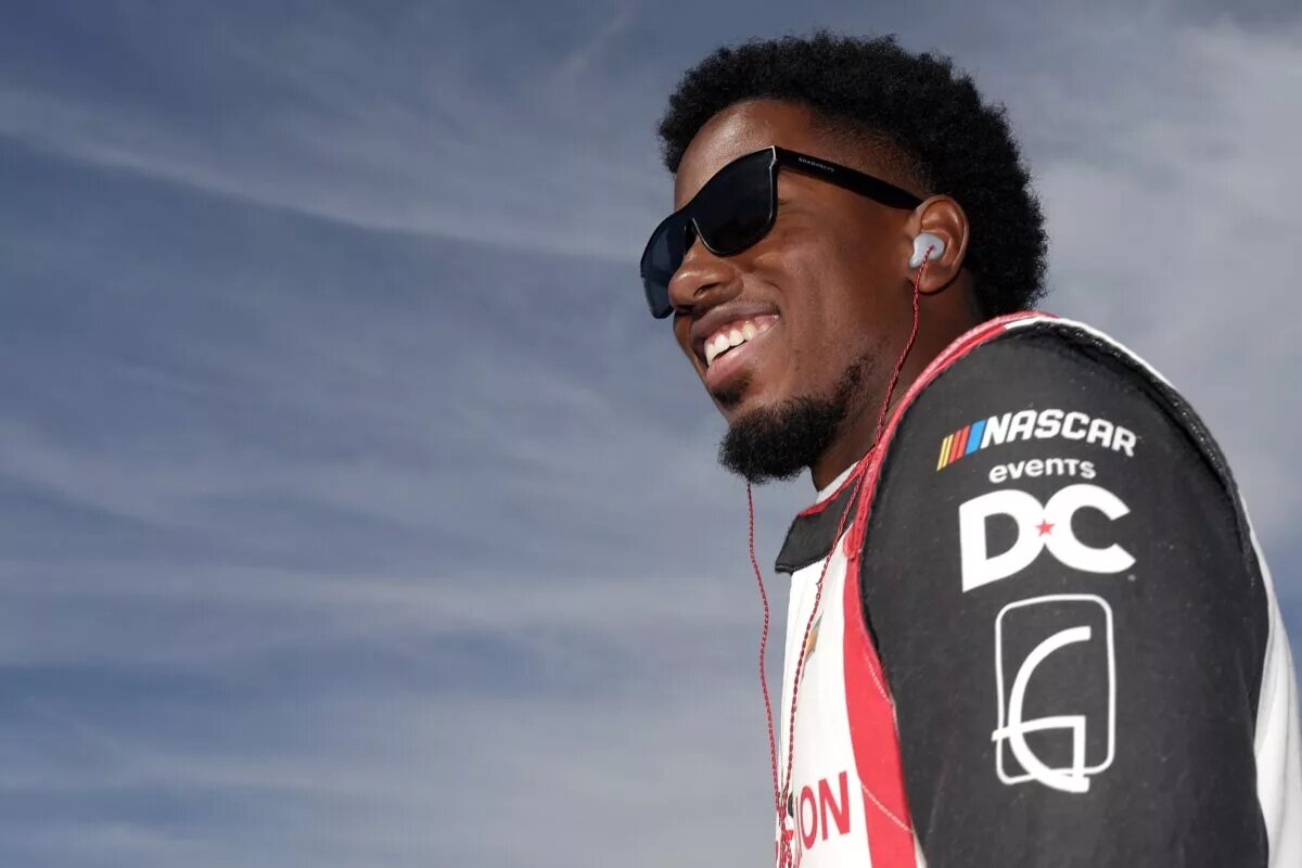 Rajah Caruth at the 2022 Xfinity Series Championship Race at Phoenix Raceway