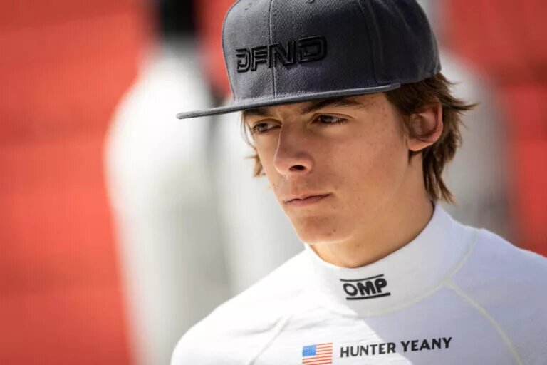 Hunter Yeany - Formula 3 driver for Carlin