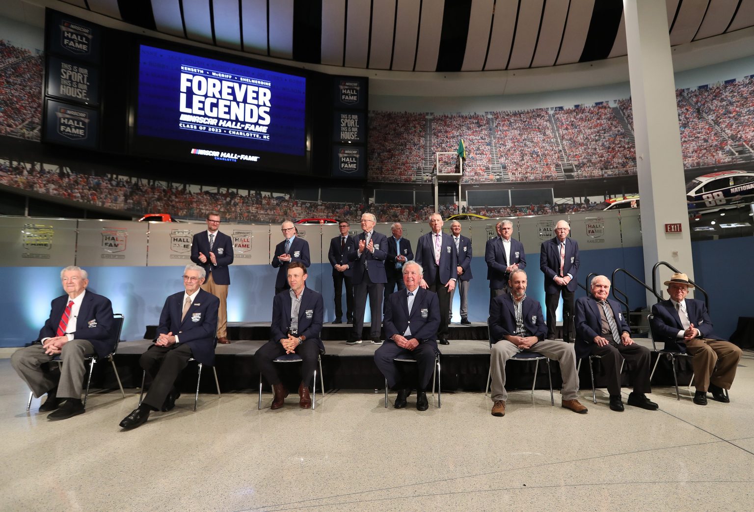 NASCAR Hall of Fame Behind the scenes at Induction Ceremony