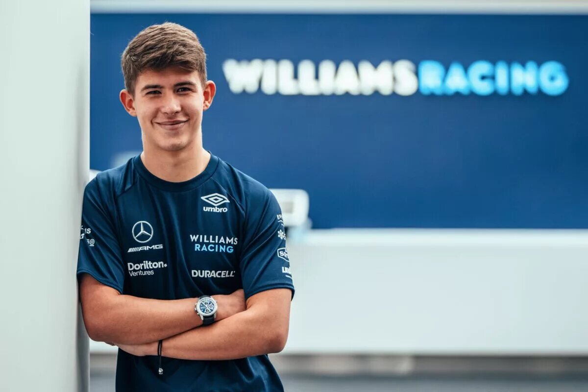 Williams Racing Academy driver Ollie Gray.