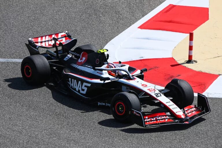F1 Predictions - BAHRAIN INTERNATIONAL CIRCUIT, BAHRAIN - FEBRUARY 23: Nico Hulkenberg, Haas VF-23 during the Bahrain February Testing at Bahrain International Circuit on Thursday February 23, 2023 in Sakhir, Bahrain. (Photo by Mark Sutton / LAT Images)
