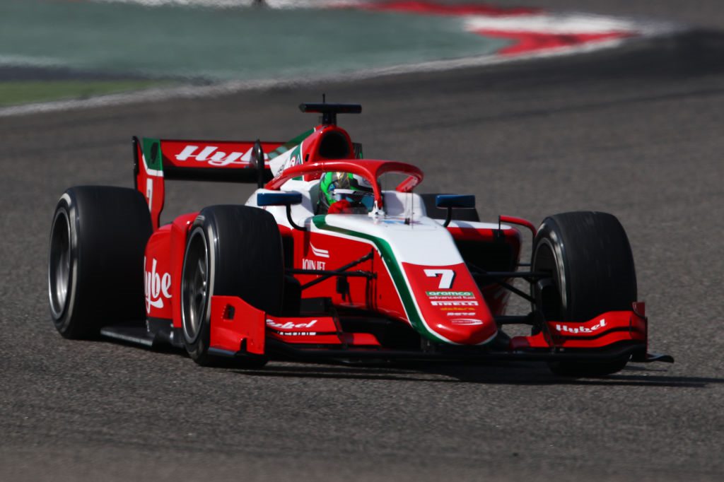 F2 Testing - Frederik Vesti during pre-season testing
