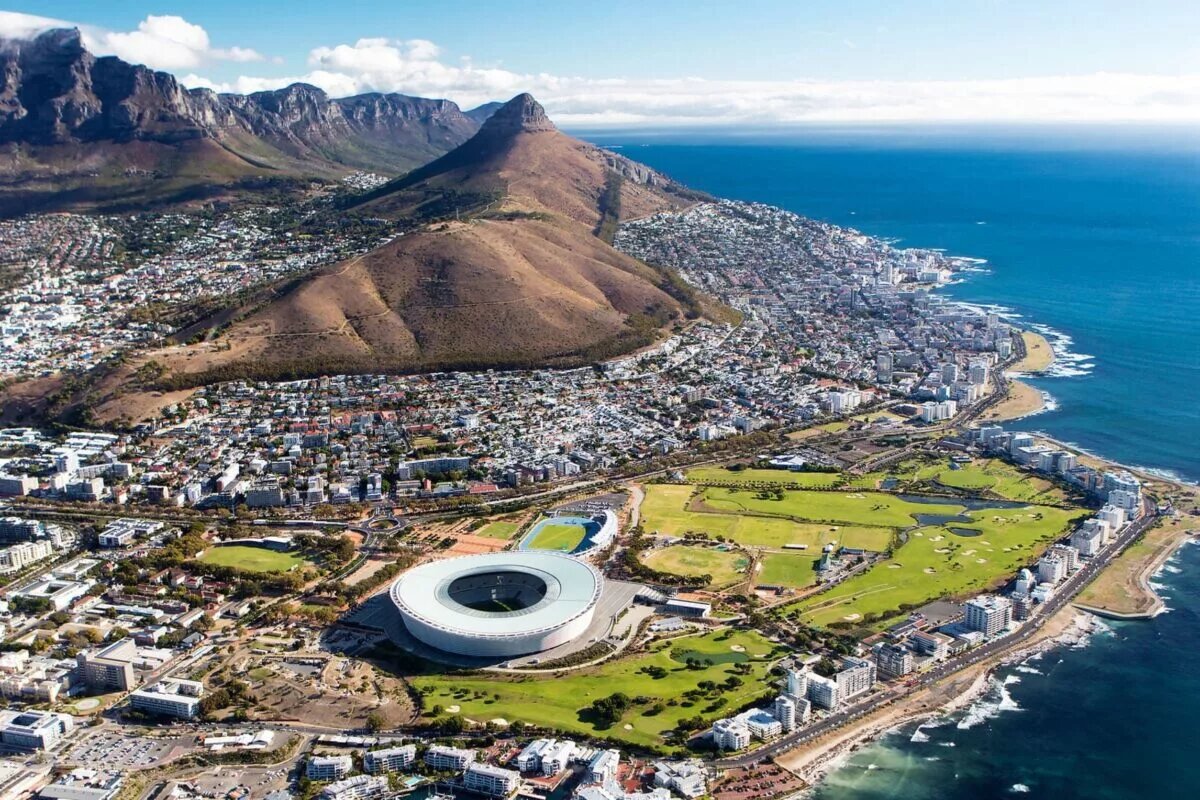 Formula E - Cape Town E-Prix Aerial View