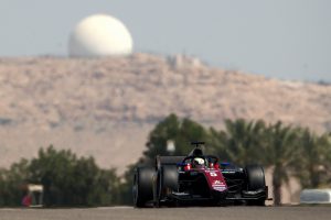 Theo Pourchaire during qualifying at Bahrain.