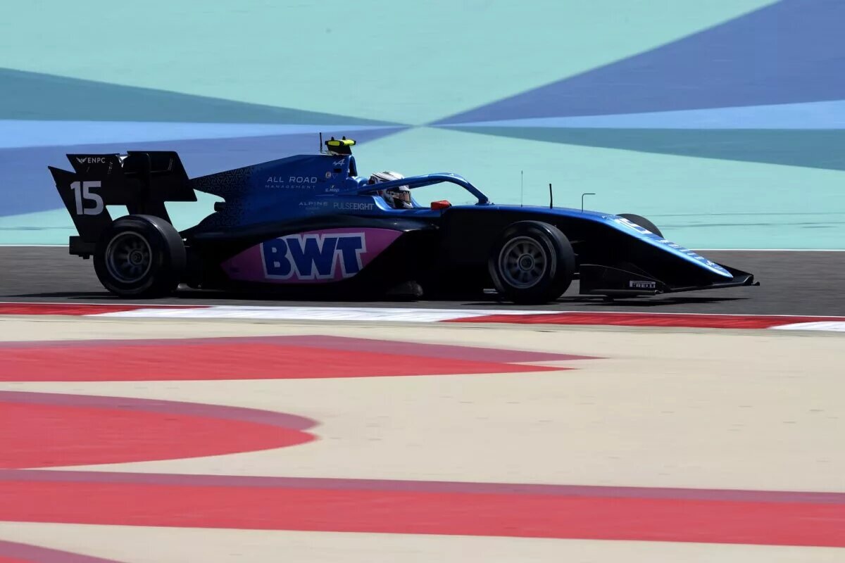Gabriele Mini during qualifying.
