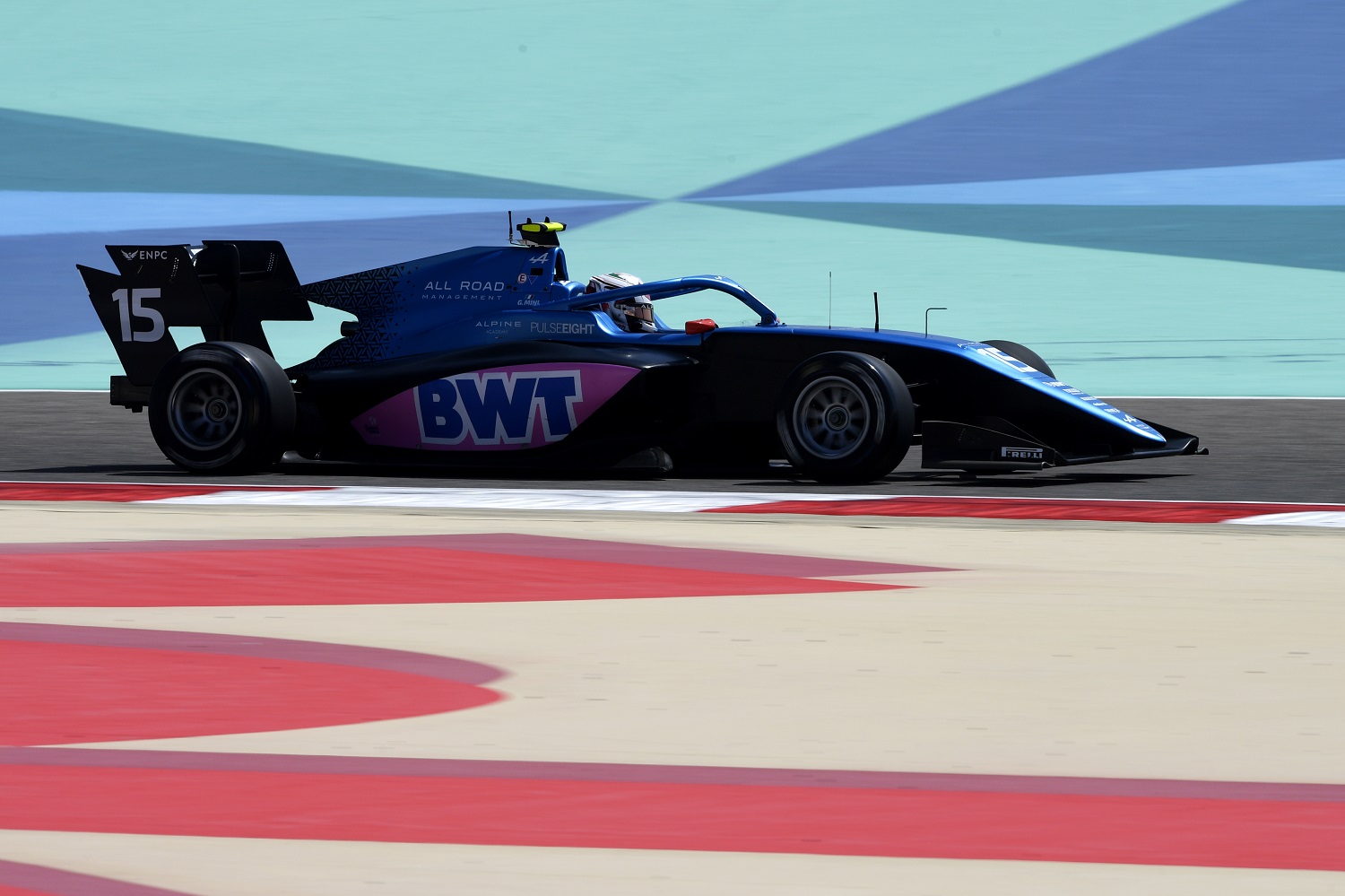Gabriele Mini during qualifying.