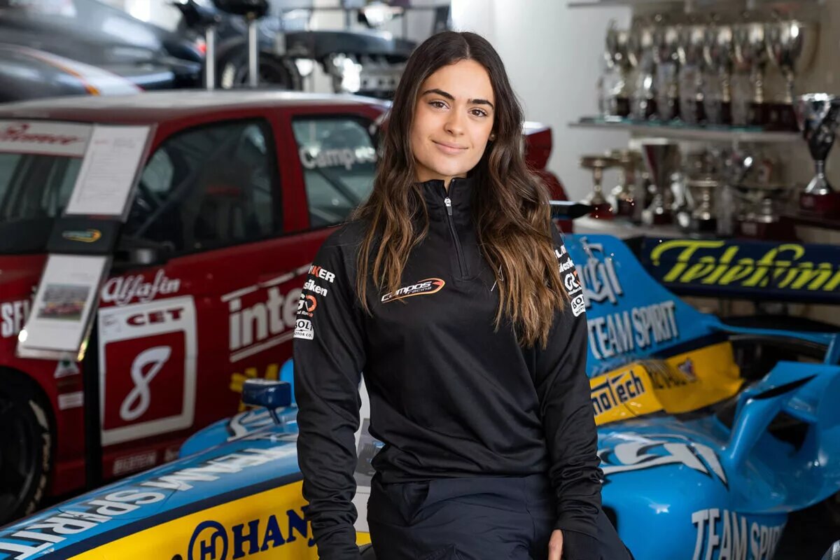 Maite Caceres joins Campos for the 2023 F1 Academy season.