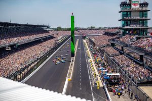 The start of the 106th Indianapolis 500. (Sean Birkle/Penske Entertainment)