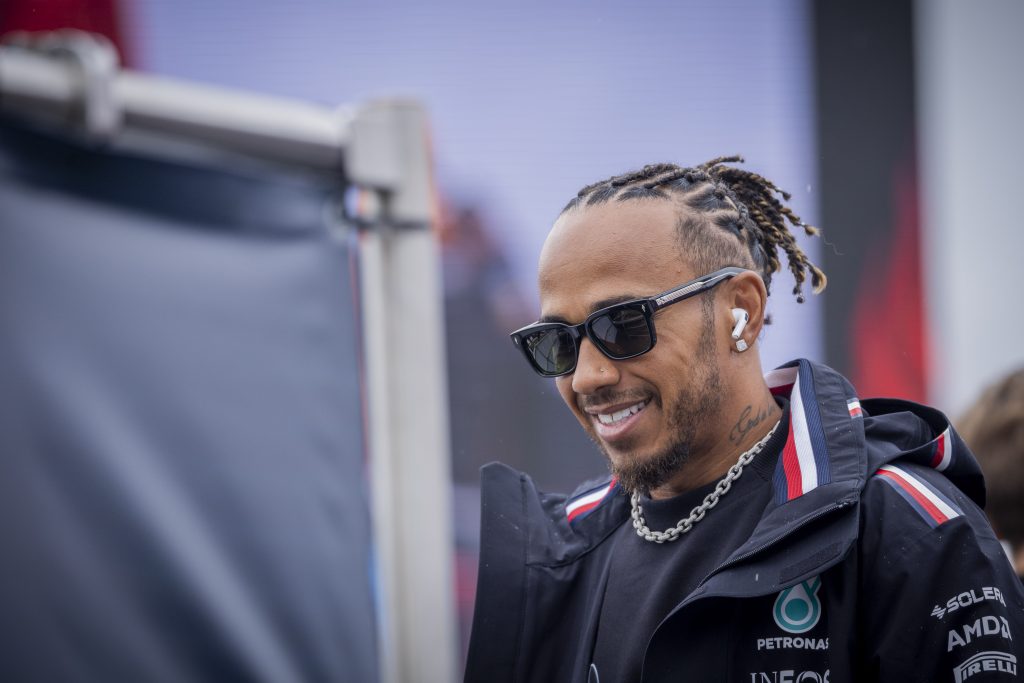 Lewis Hamilton at the Dutch Grand Prix