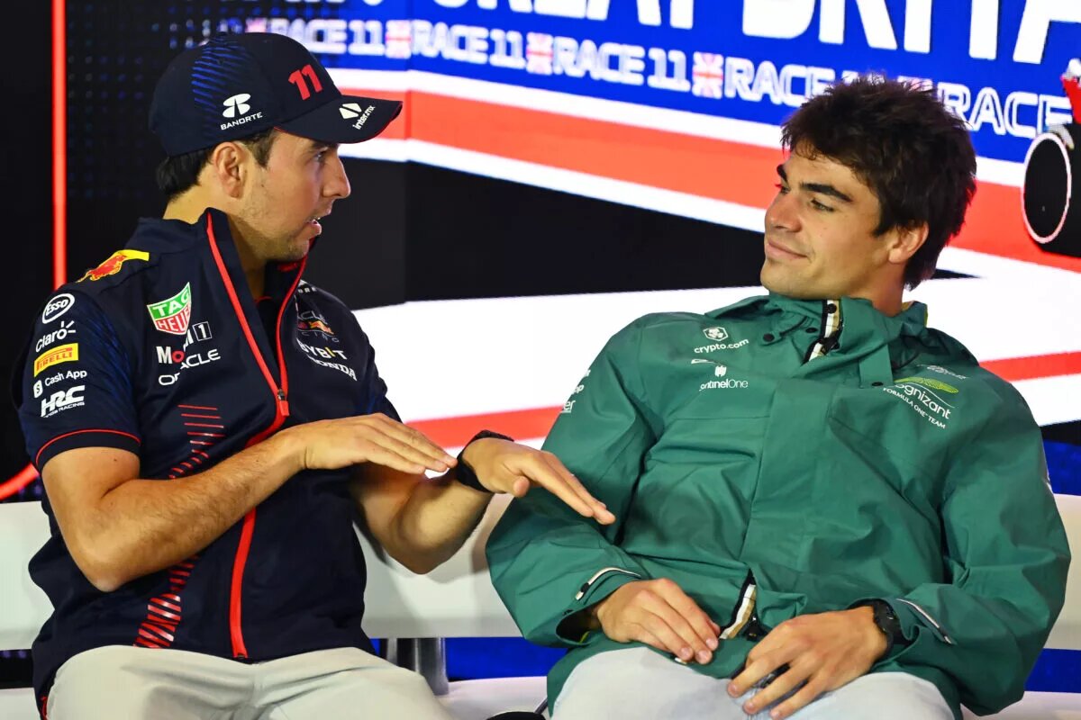 Sergio Perez (left) & Lance Stroll (Right)