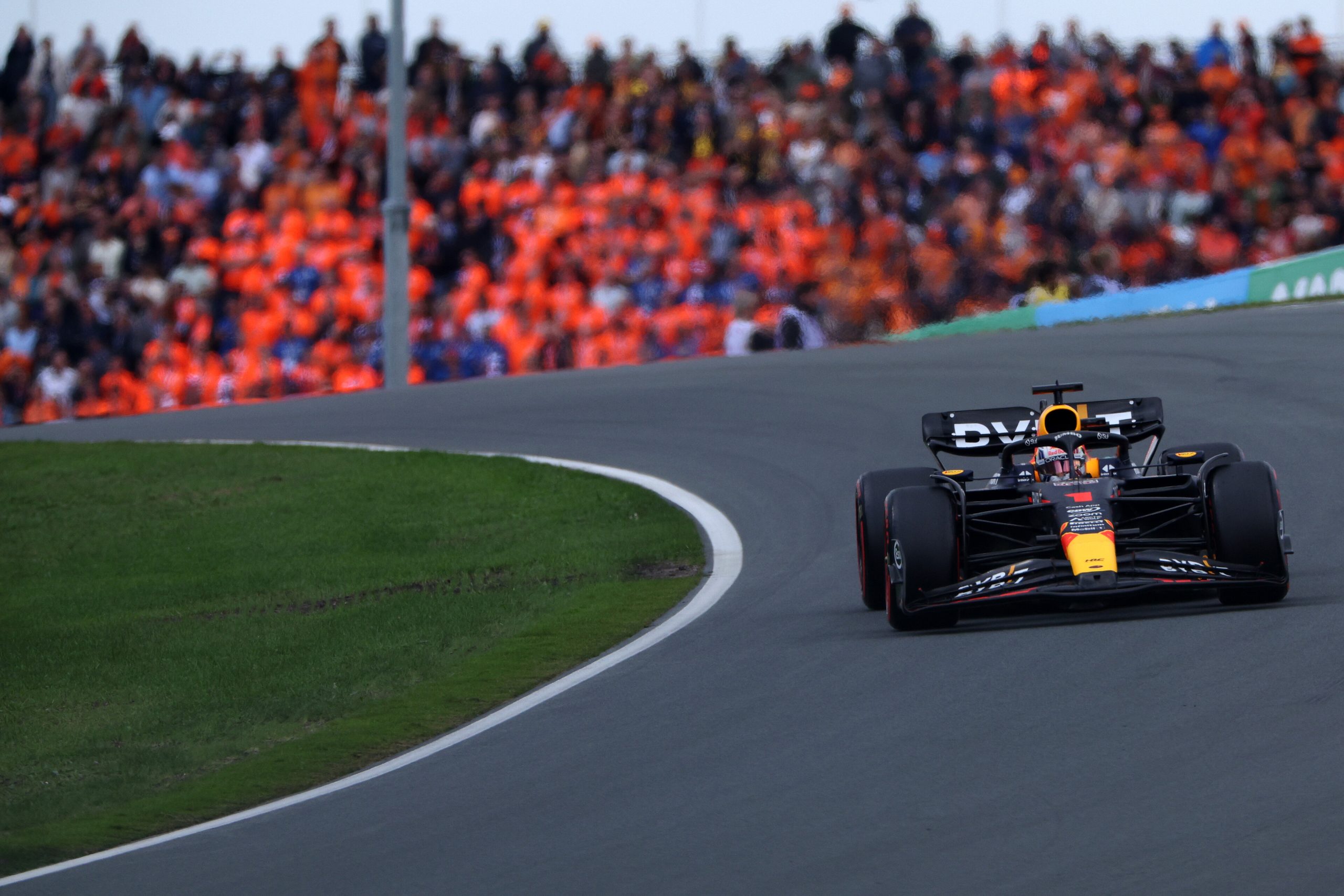 Max Verstappen of Red Bull Racing at the Dutch Grand Prix