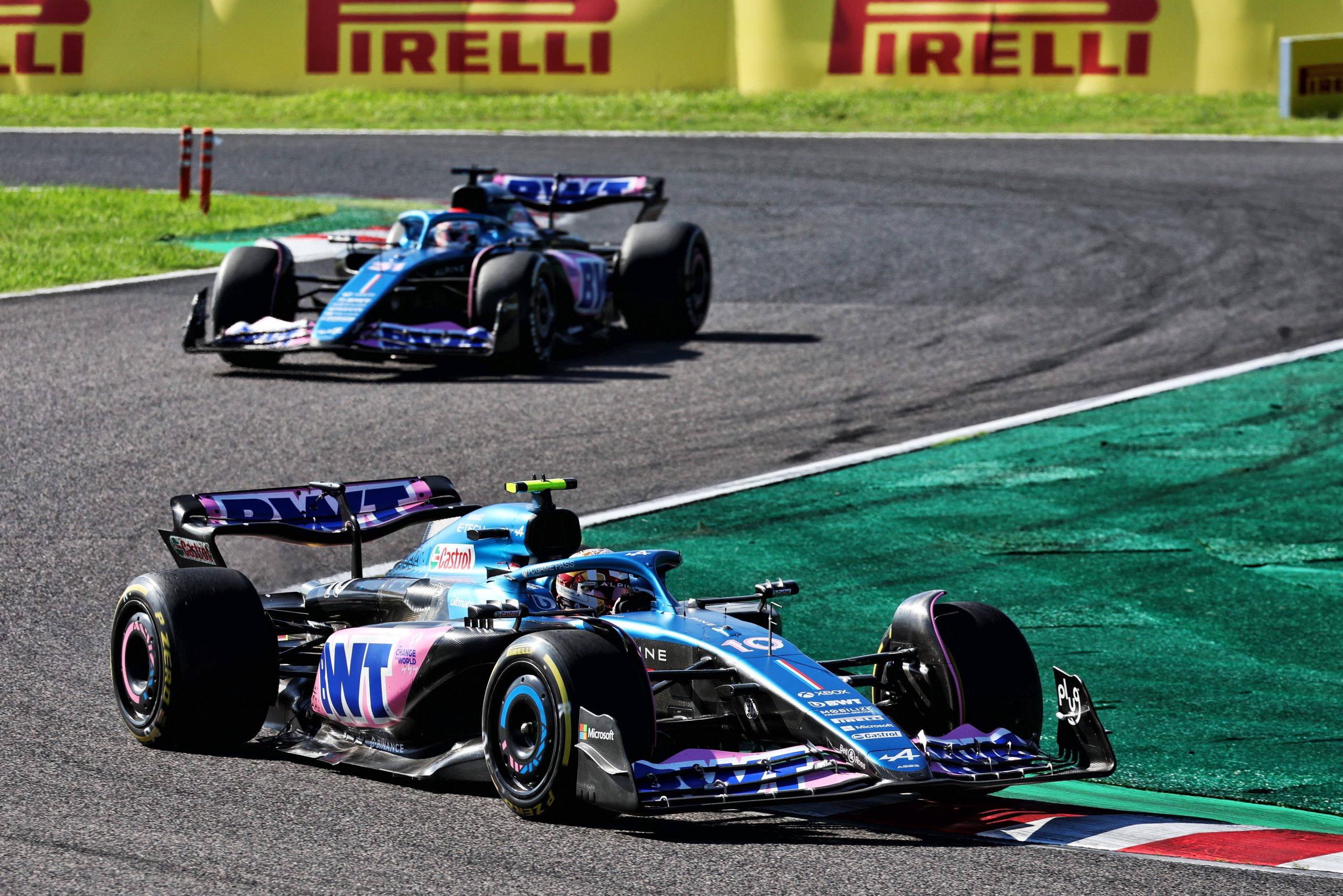Pierre Gasly & Esteban Ocon for Alpine at the Formula 1 Japanese Grand Prix, 2023
