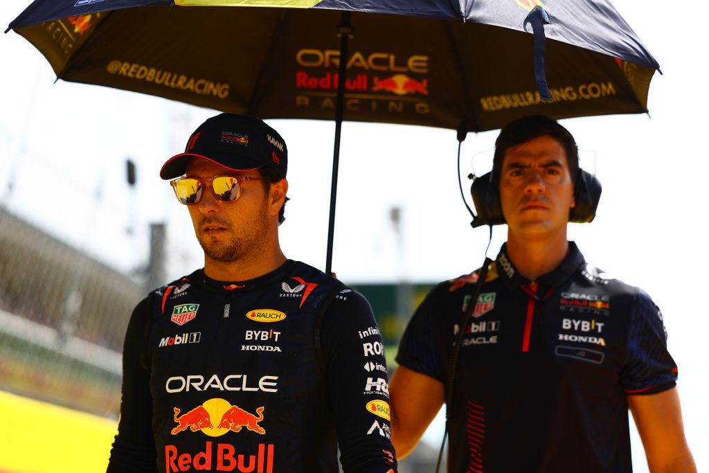 Sergio Perez at the Italian Grand Prix (Left)