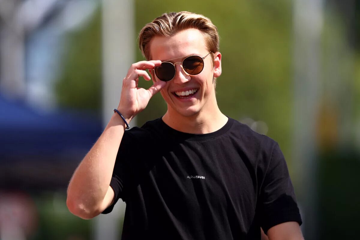 Liam Lawson at the Singapore Grand Prix 2023