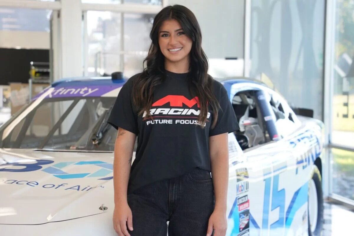 Hailie Deegan will run in the Xfinity Series full-time in 2024 with AM Racing.