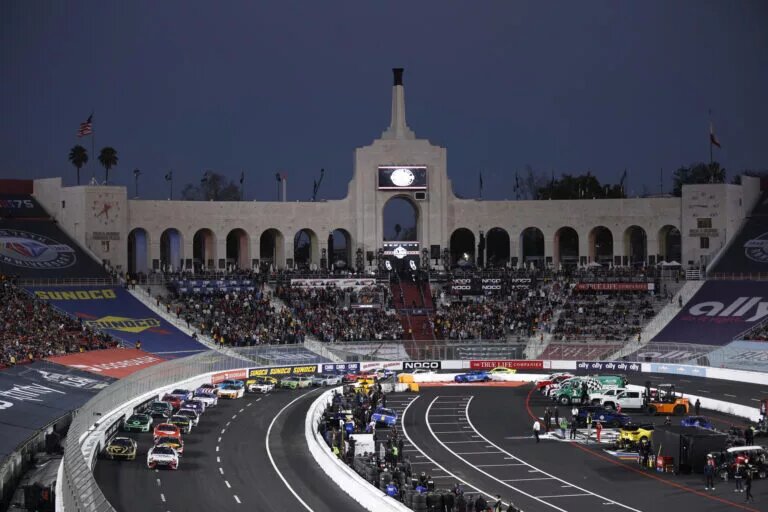 A photo of the 2023 Busch Light Clash, Wesley Riddle shares his 2024 NASCAR Predictions