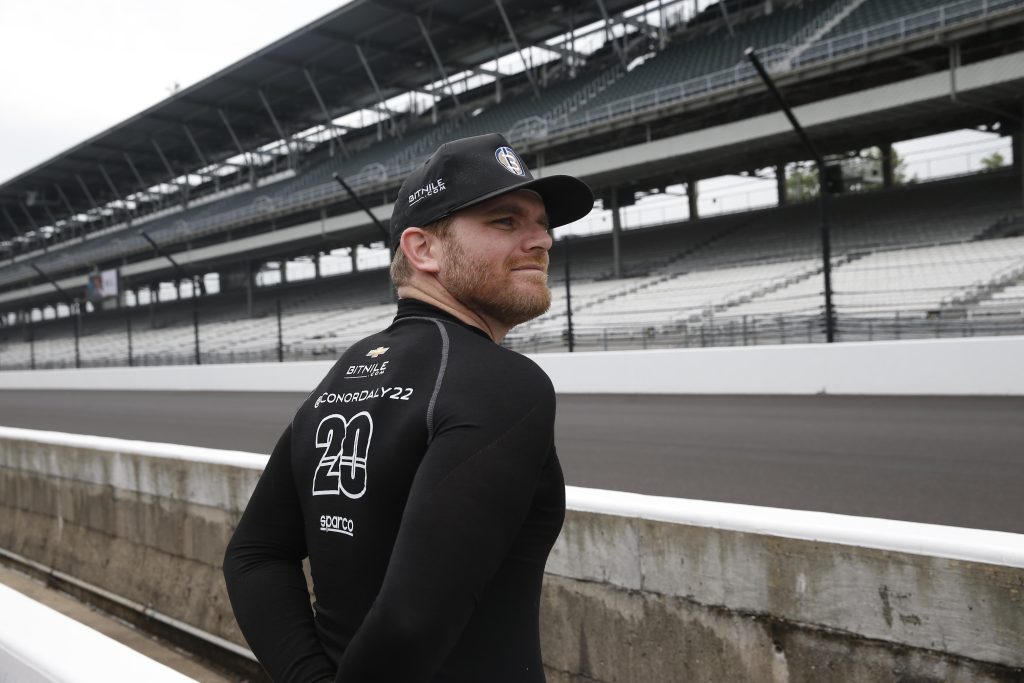 Conor Daly at the Indianapolis 500, 2023