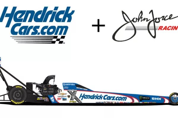 Rick Hendrick and Hendrick Cars partner with John Force Racing this weekend in Charlotte