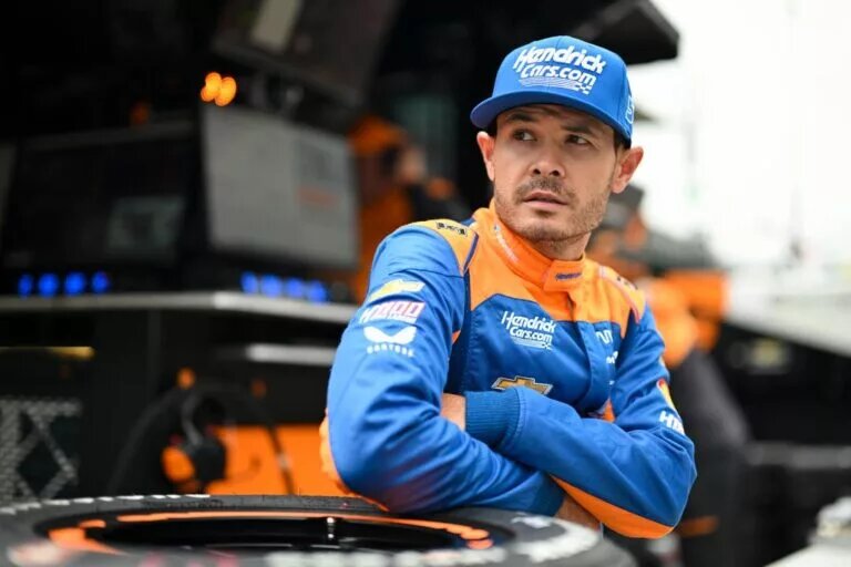 Kyle Larson - Indianapolis 500 Practice - By: James Black