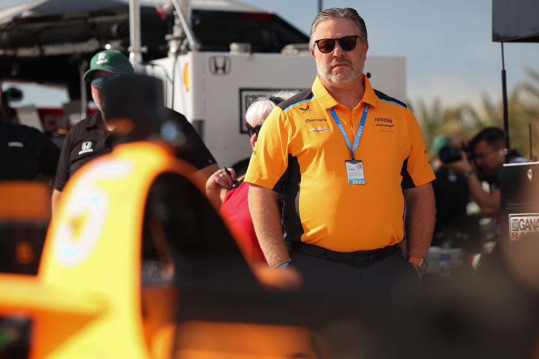 Zak Brown at NTT IndyCar Series, Spring Training