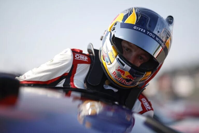 WATKINS GLEN, NEW YORK - SEPTEMBER 14: Connor Zilisch, driver of the #88 Carolina Carports Chevrolet, enters his car during practice for the NASCAR Xfinity Series Mission 200 at The Glen at Watkins Glen International on September 14, 2024 in Watkins Glen, New York. Rolex 24