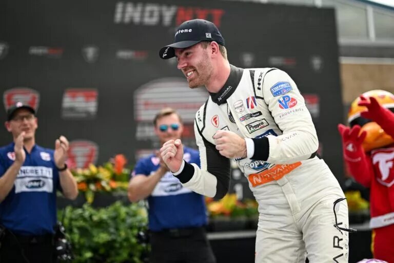 Louis Foster - Big Machine Music City Grand Prix - INDY NXT Presented by Firestone - By: James Black