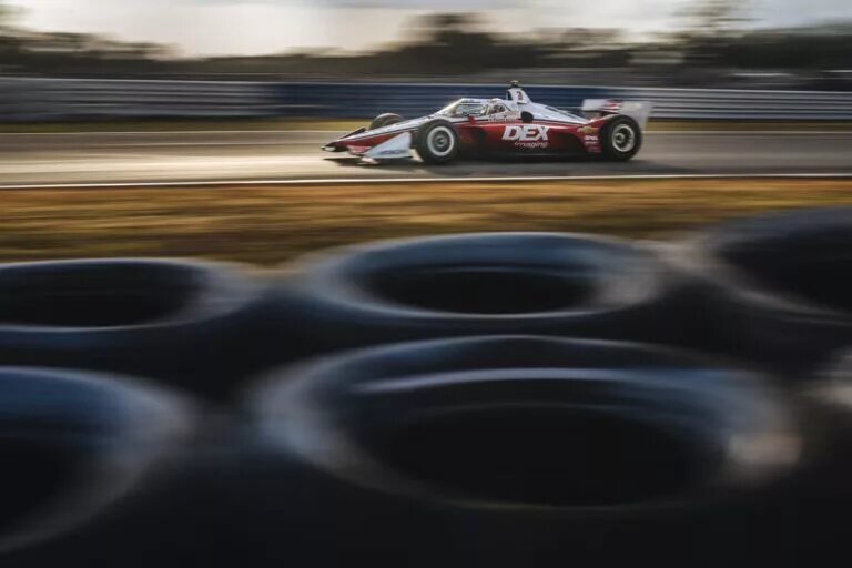 Scott McLaughlin - INDYCAR Testing - Sebring International Raceway - By: Chris Owens
